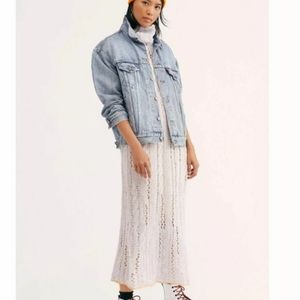 FREE PEOPLE Purple Pirouette Tunic Sweater